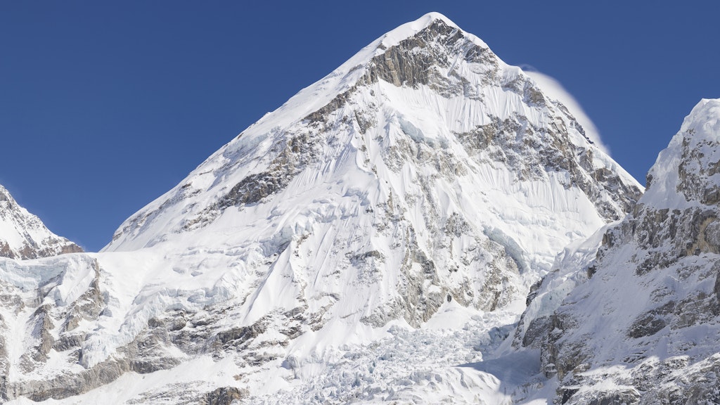 Zone de camp de base de l'Everest