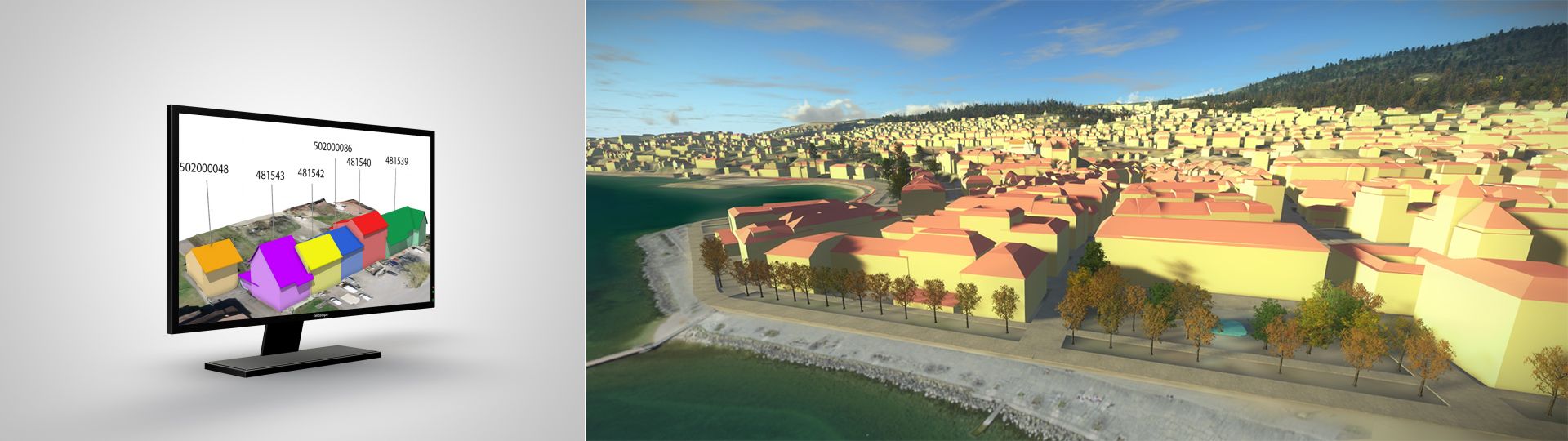 swissBUILDINGS3D 3.0 Beta: les bâtiments modélisés de la Suisse en 3D