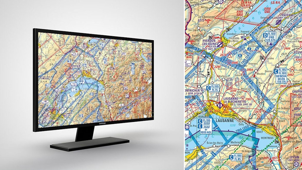 Digitale Luftfahrtkarte ICAO: ICAO 1:500 000