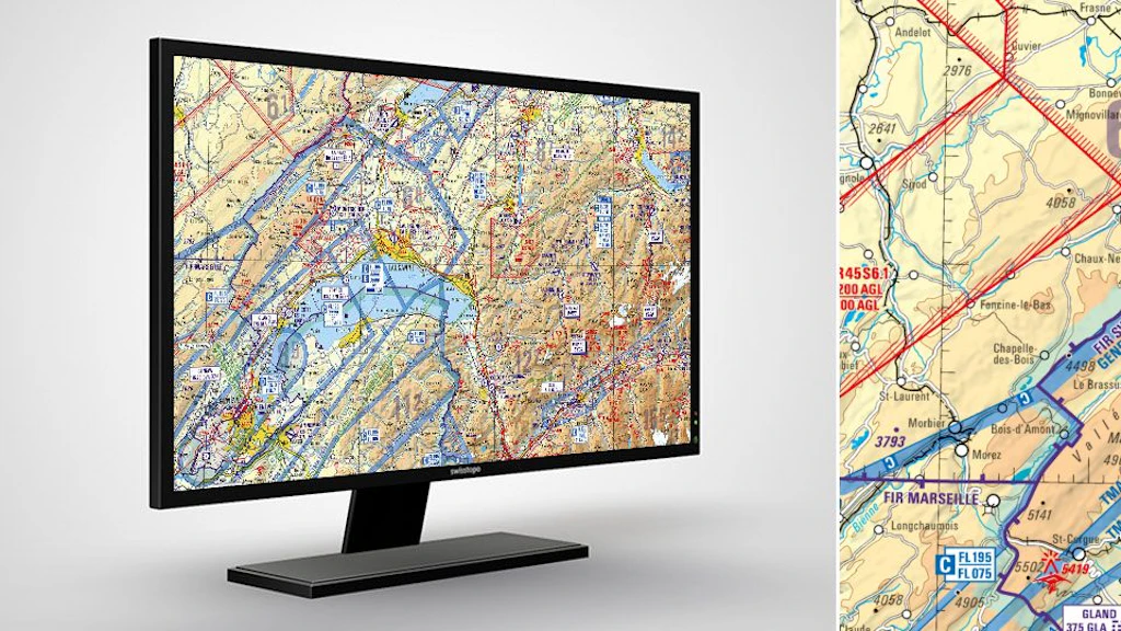Digitale Luftfahrtkarte ICAO: ICAO 1:500 000