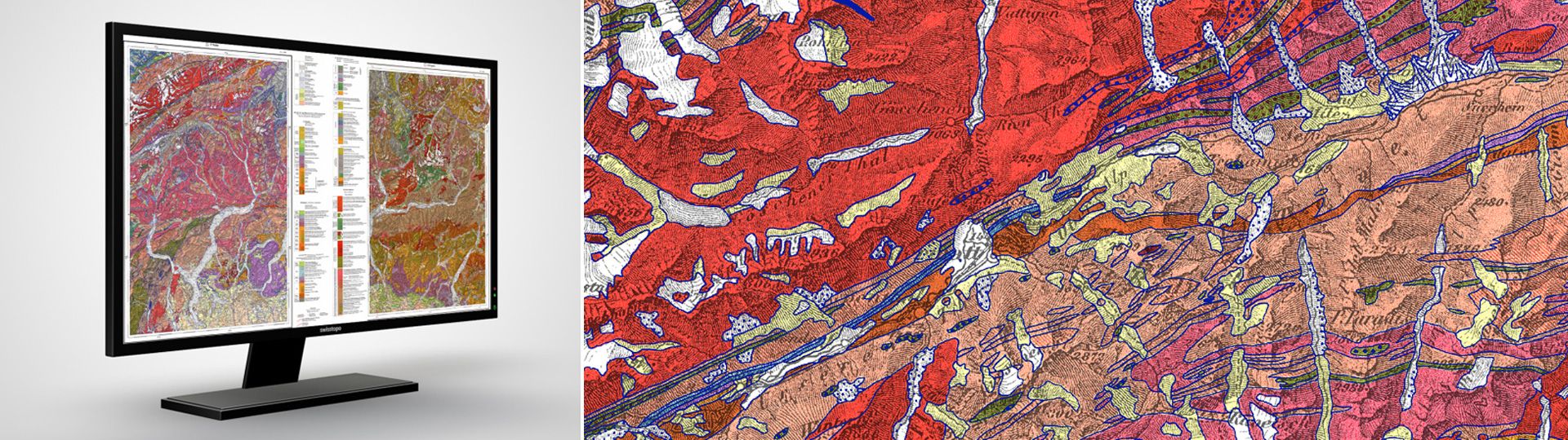 General Geological Map of Switzerland 1:200,000