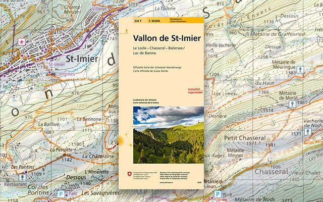 Wanderkarten 1:50 000