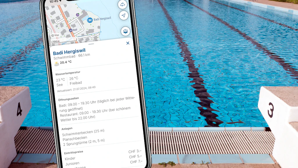 Infos zu Schwimmbädern