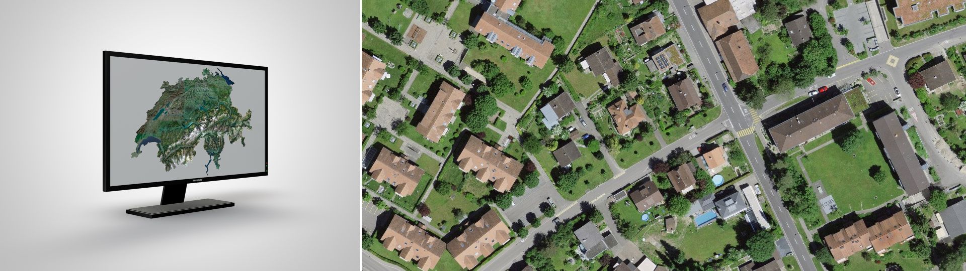 SWISSIMAGE 10 cm: Das digitale Farborthofotomosaik der Schweiz