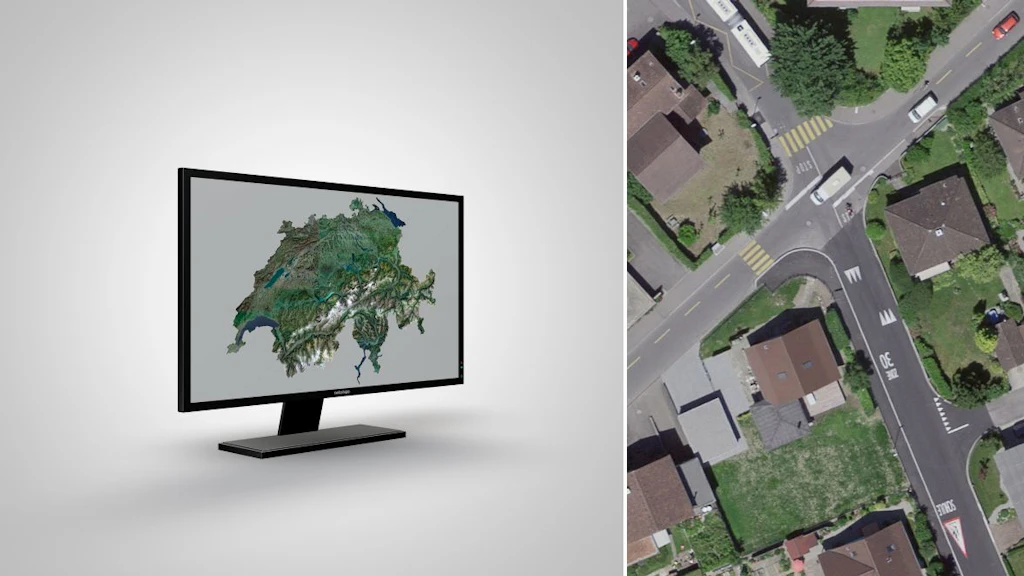 SWISSIMAGE 10 cm: Das digitale Farborthofotomosaik der Schweiz