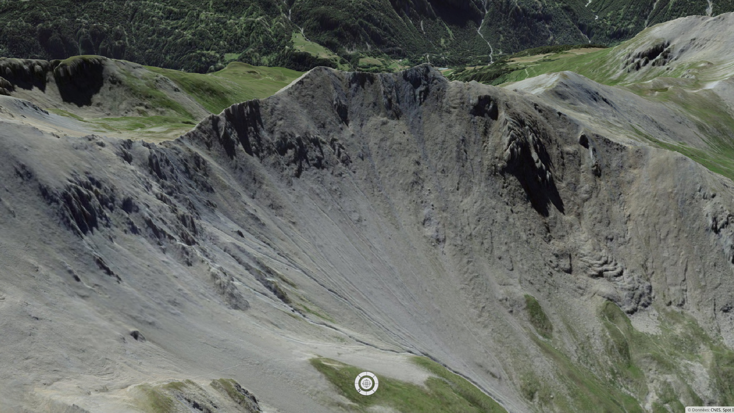 Piz Nair (GR): 3D Ansicht map.geo.admin.ch