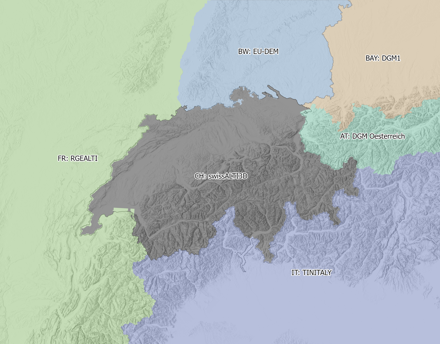 Quellen swissALTIRegio