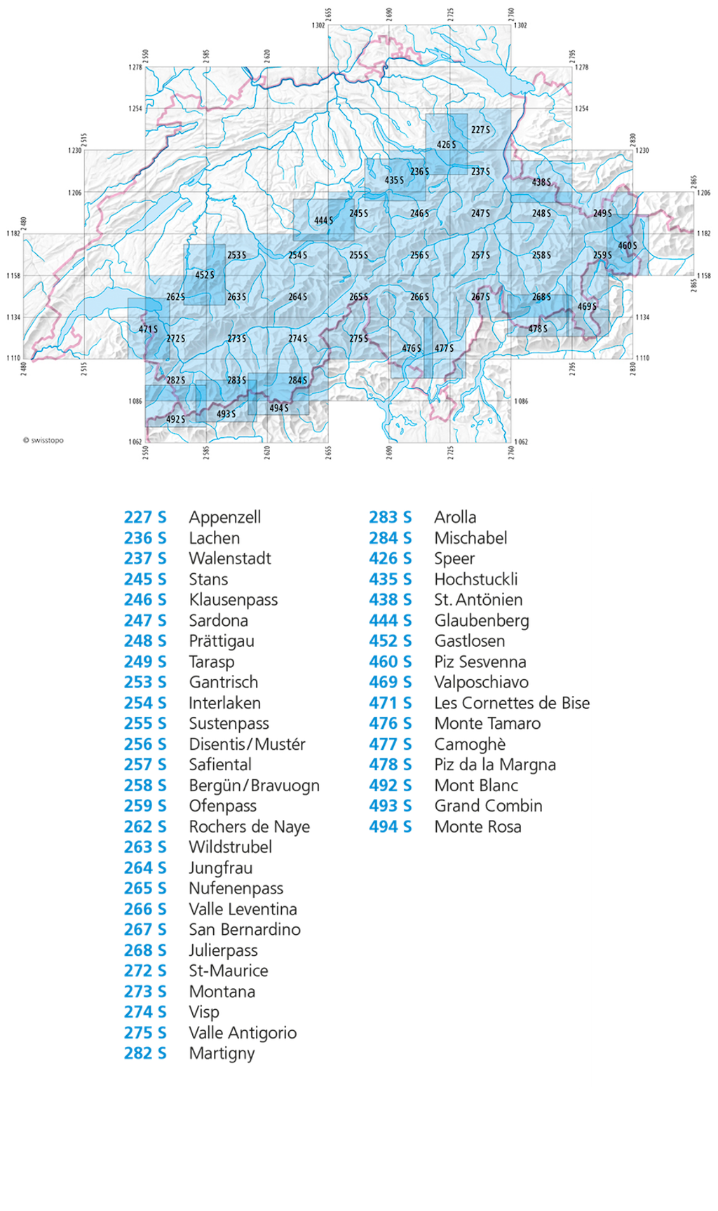 Blattübersicht S50 neu 2025