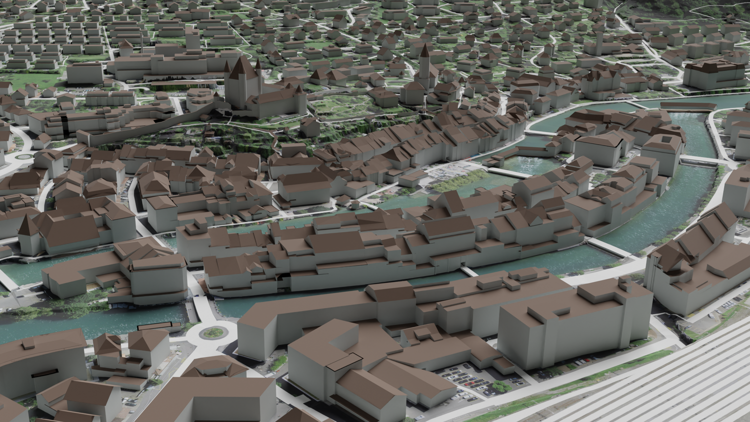 Leadbild 3D-Datenpakete