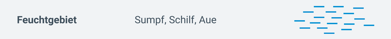 Signatur Feuchtgebiet (Sumpf, Schilf, Aue)