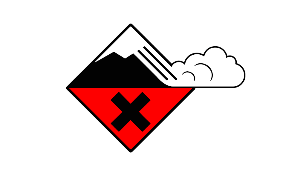 Icon Lawinengefahrenstufe 4