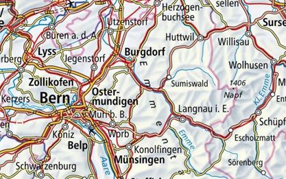 Produkt Landeskarte 1:1 Million