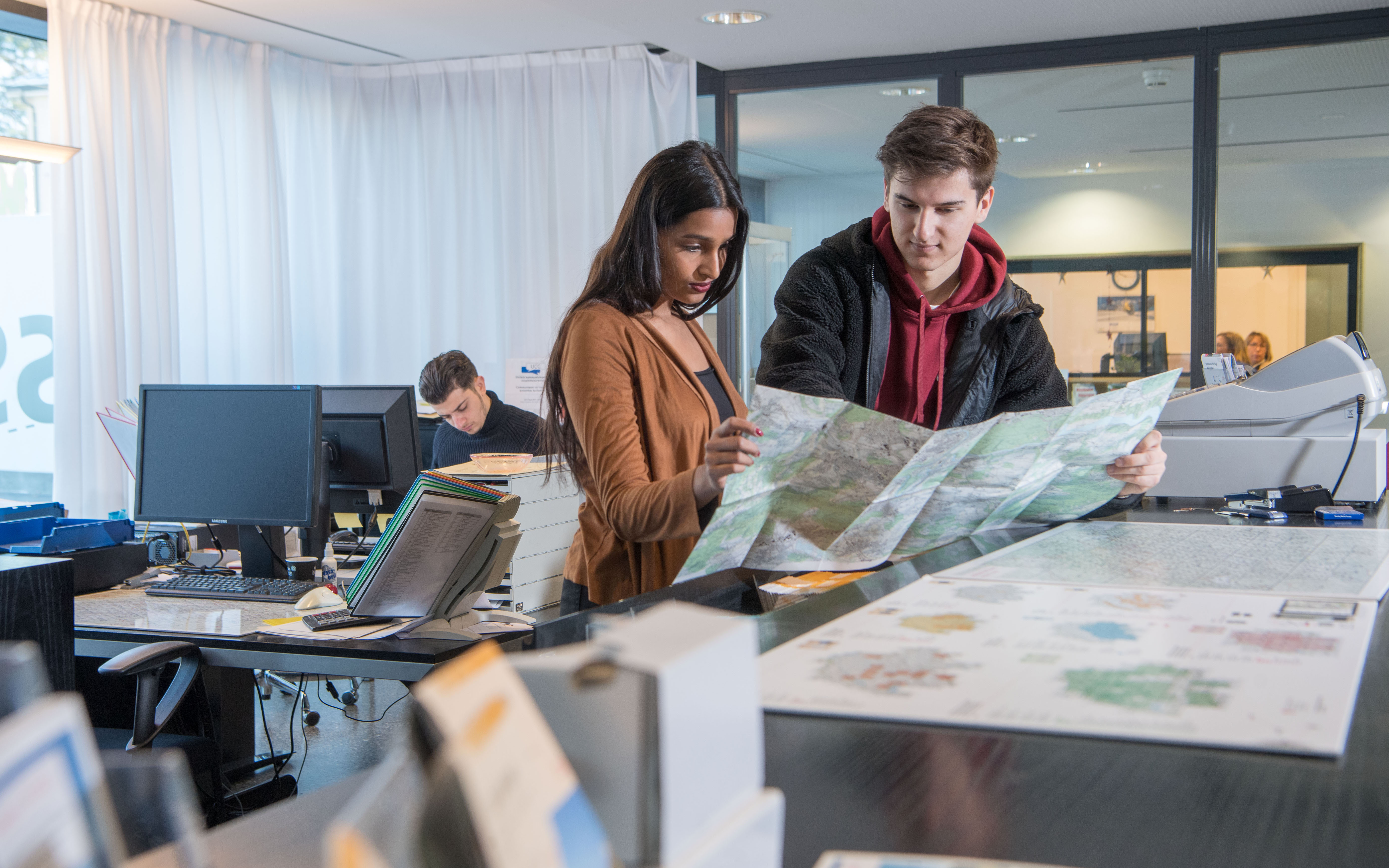 A glimpse into the sales, marketing and communication divisions