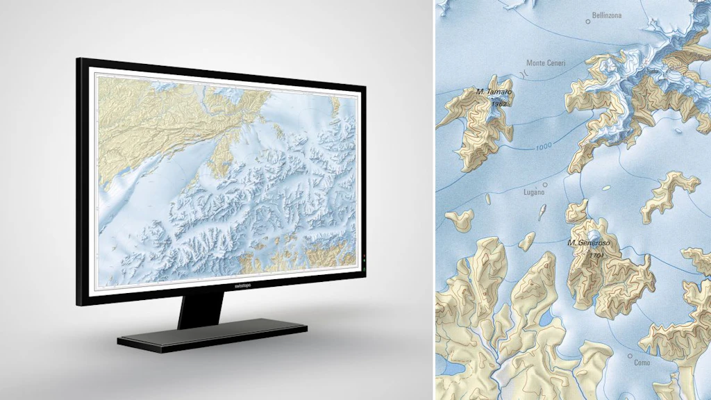 GeoMaps 500 - Pixel: raster Format