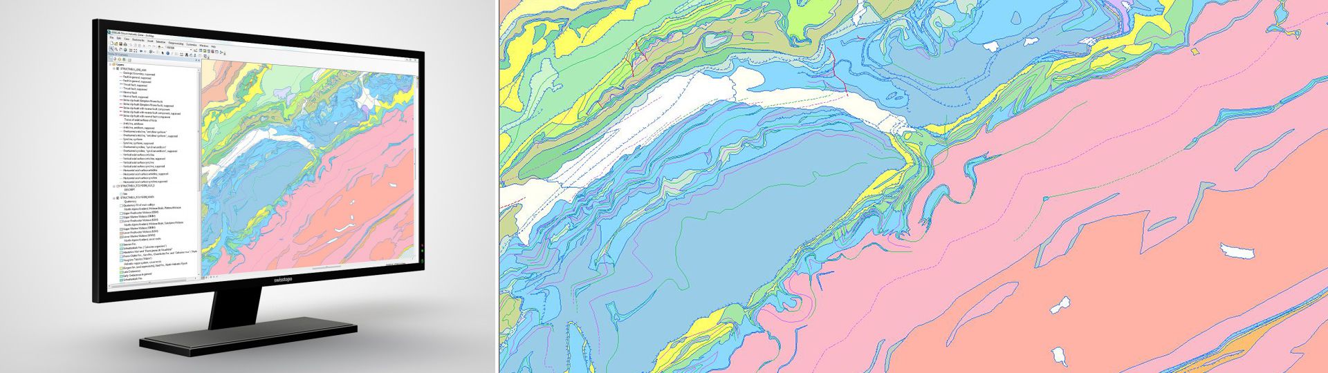 Vectorised Map: vectorised GIS maps