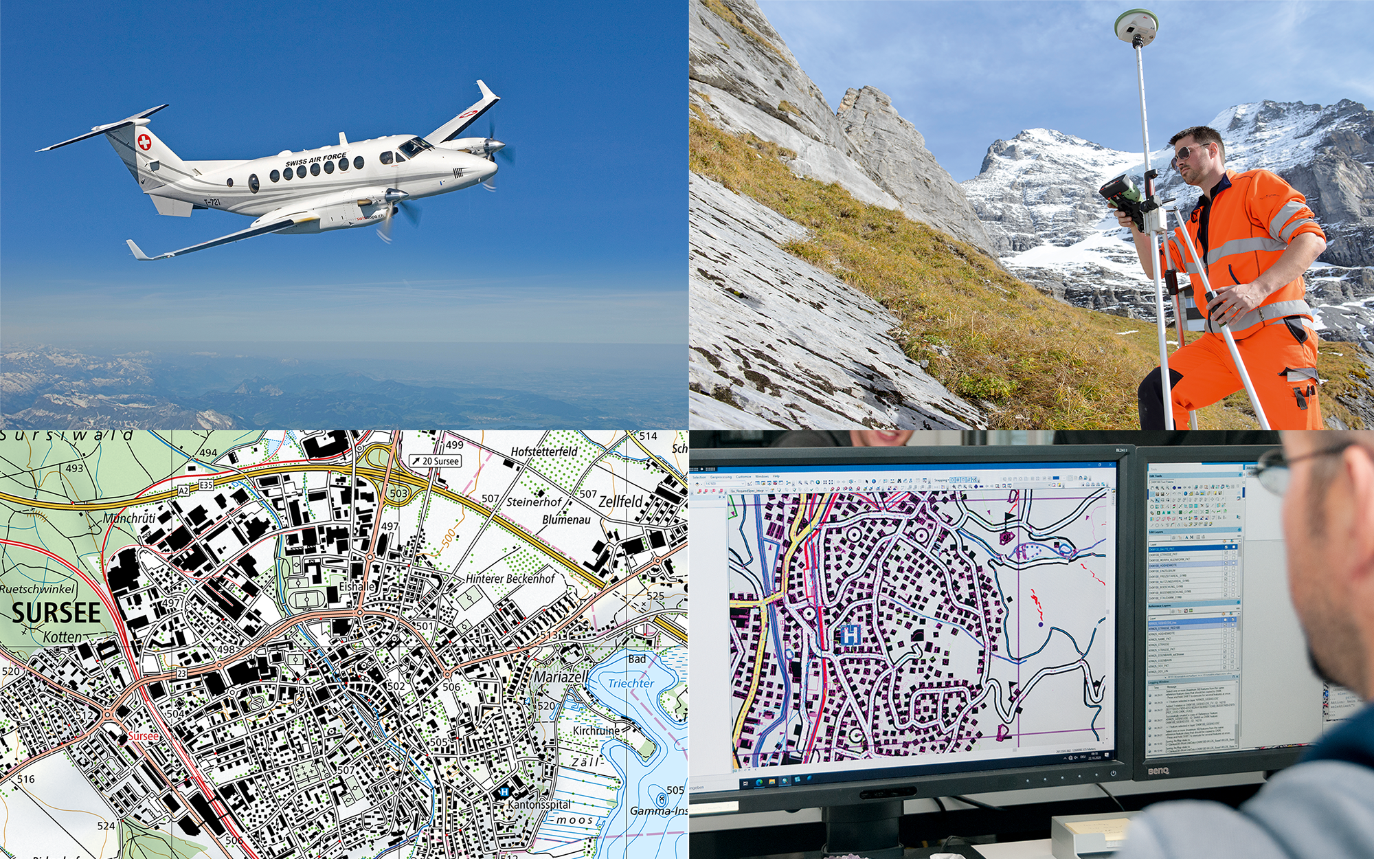 From aerial image to map