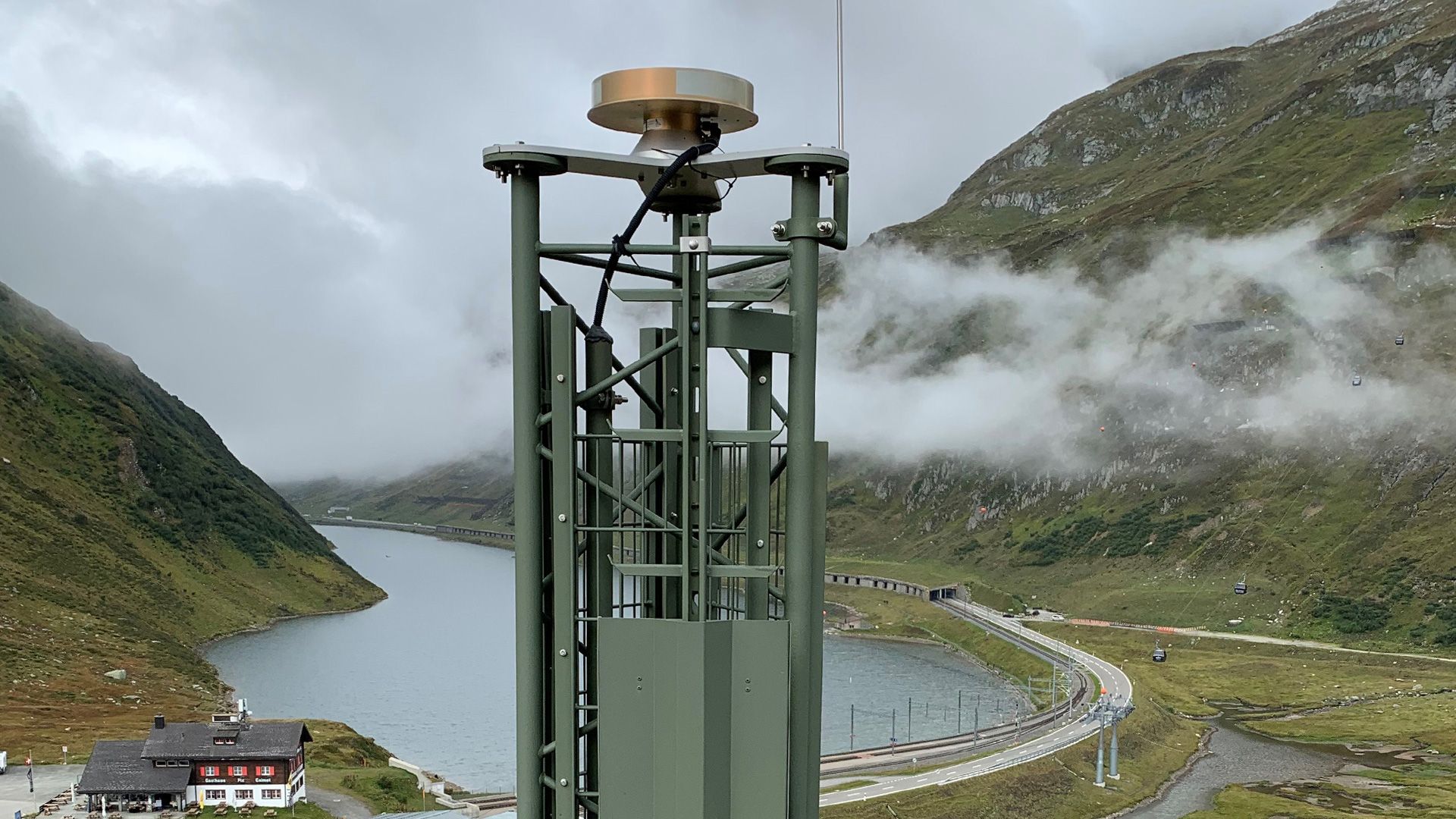 AGNES Station in Oberalp