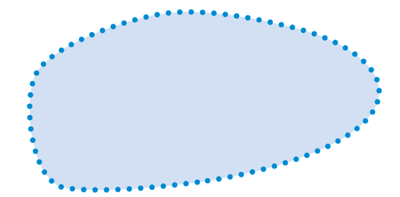 Signature: lake with varying water level