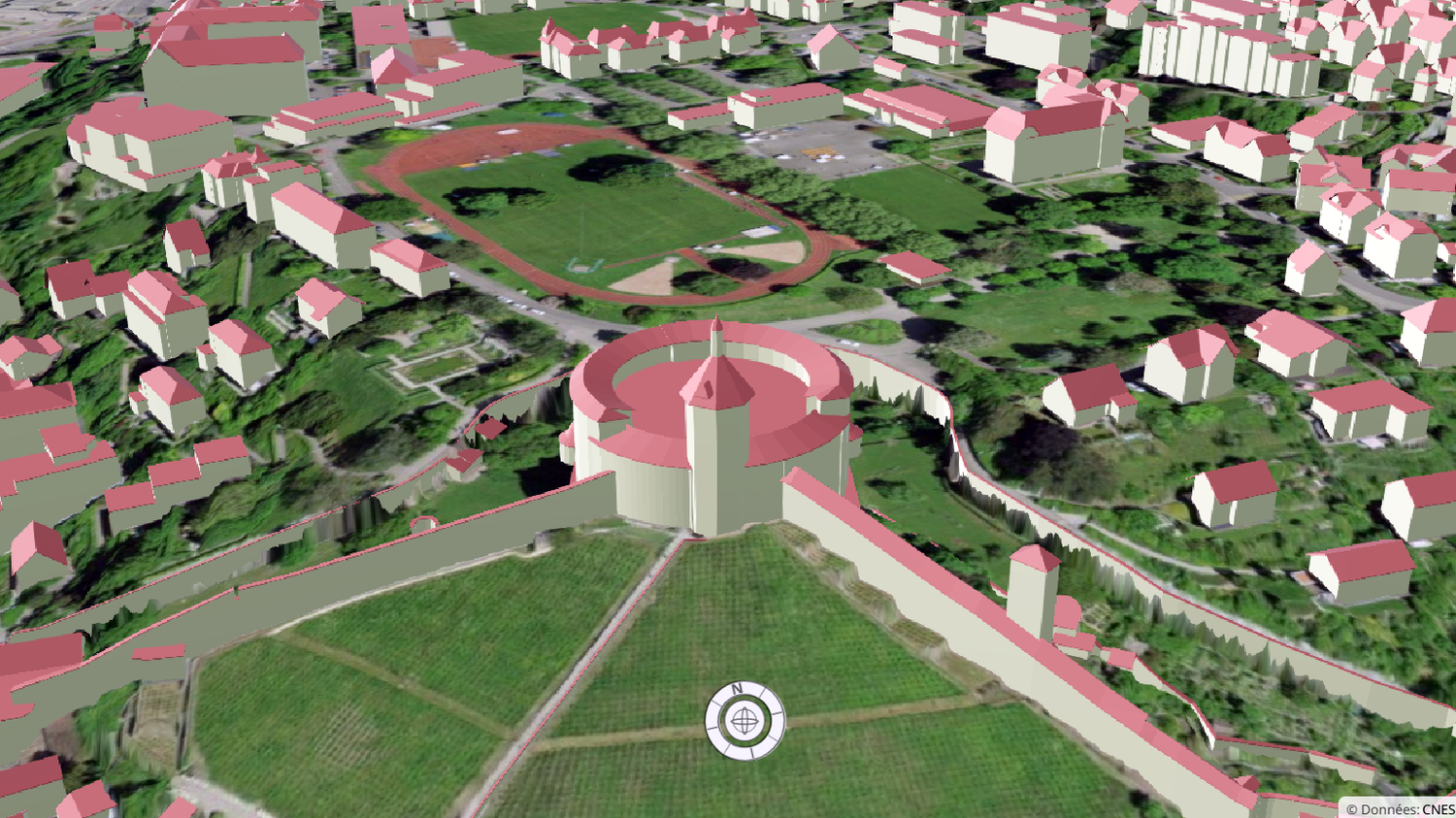 3D Viewer Munot Schaffhausen