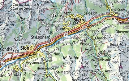 Product National Map 1:500 000