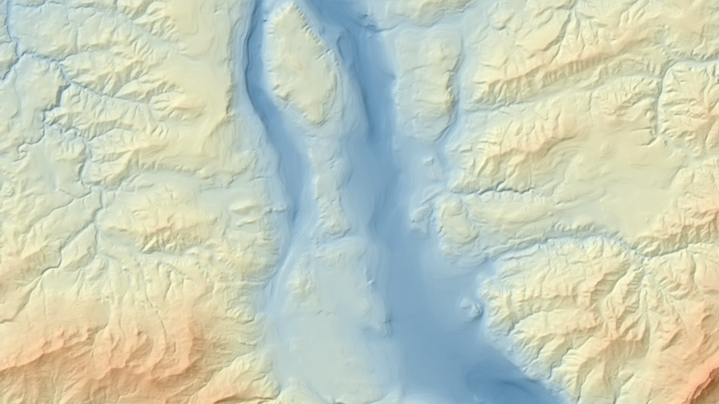 The image shows an extract from the swissBEDROCK dataset.