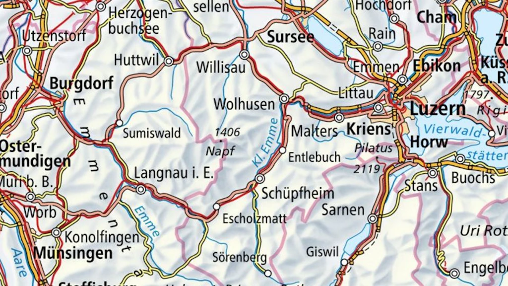 National Map 1:1 Million