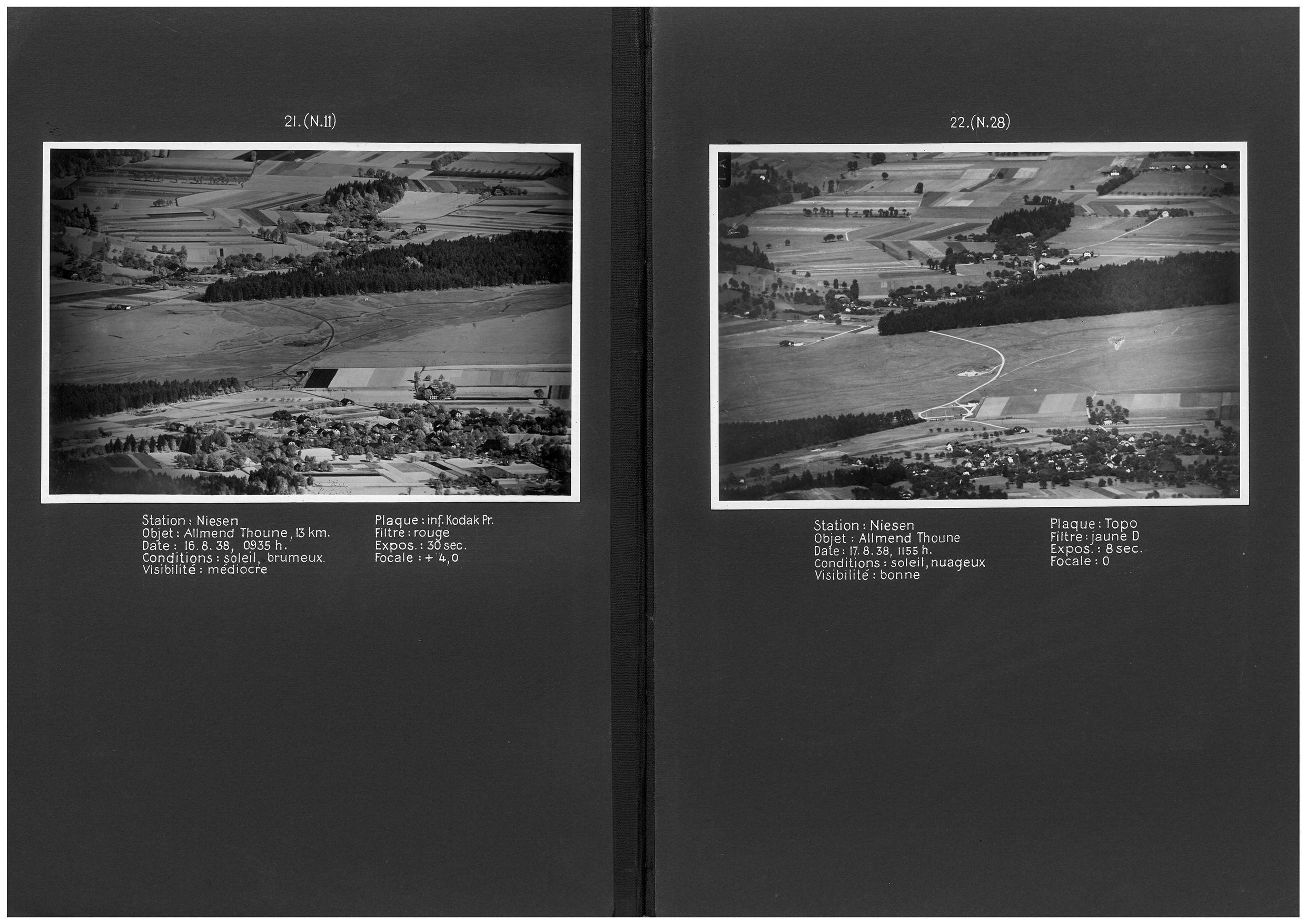 Rapport sur la photographie infrarouge