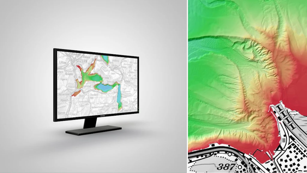 swissBATHY3D: les données bathymétriques des lacs suisses