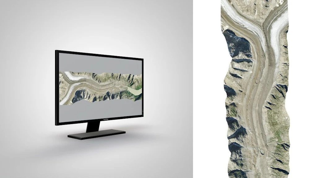 Bandes d'images aériennes