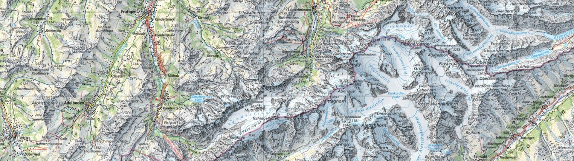 Produit Carte générale 1:300 000