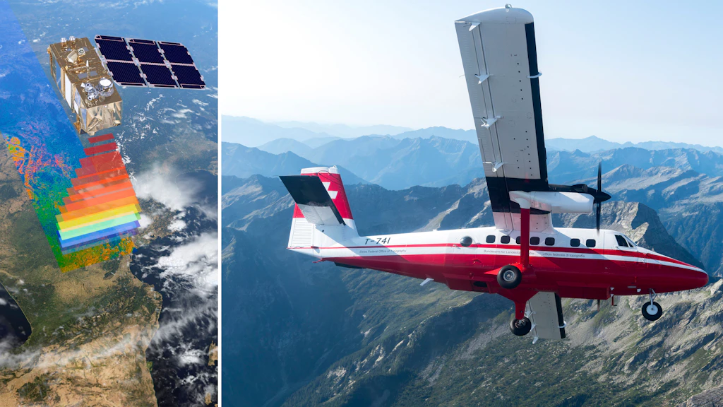 Prises de vue aériennes et satellites 