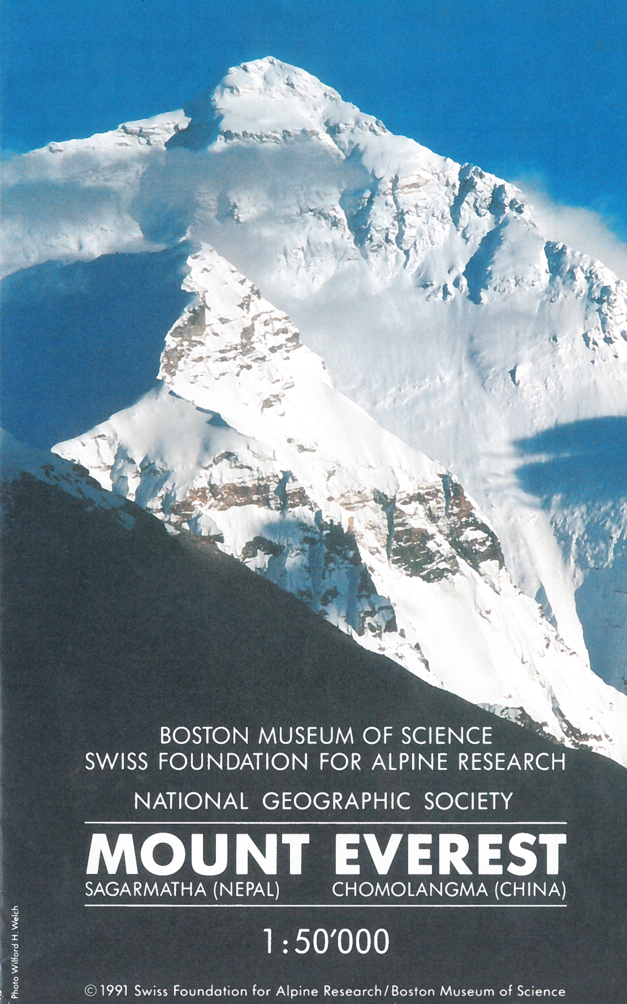 Titre de couverture Mount Everest