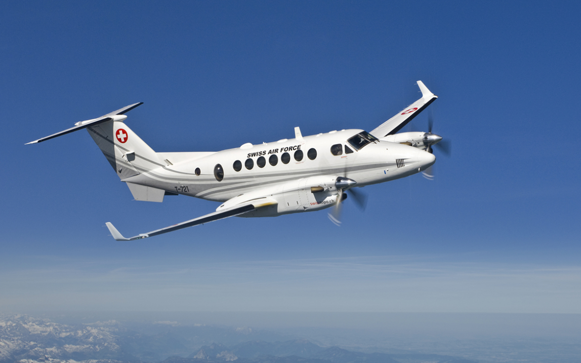 Bild der Super King Air 350C