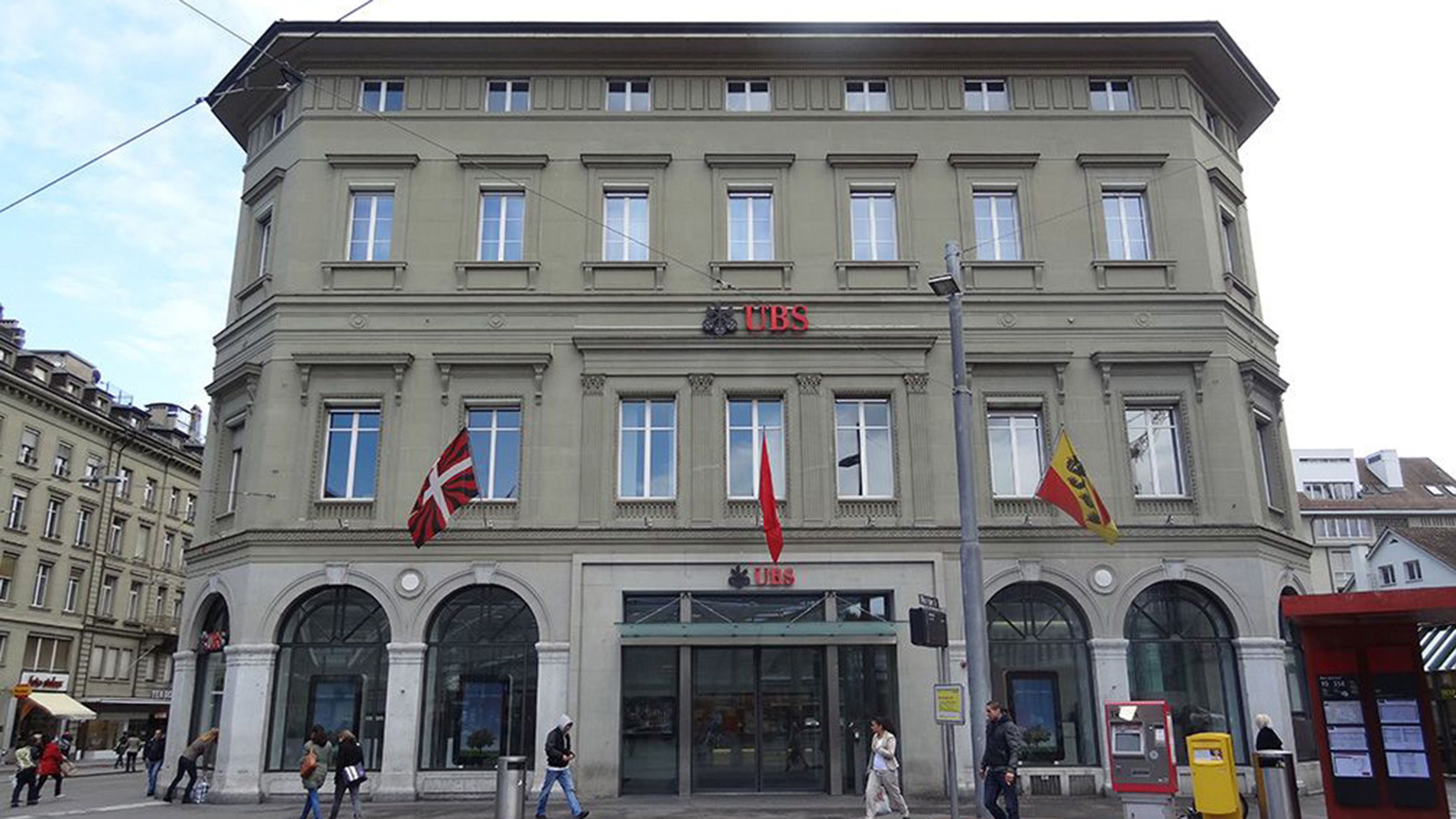 Photo de l'actuel bâtiment de l'UBS au Bubenbergplatz 3