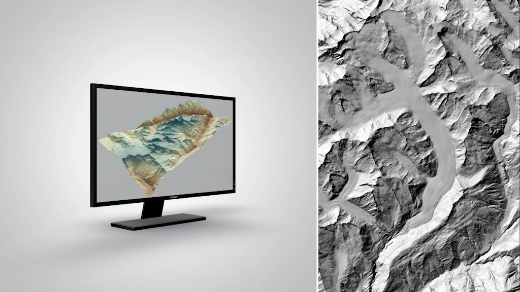 MNT25: le modèle numérique du terrain de la Suisse