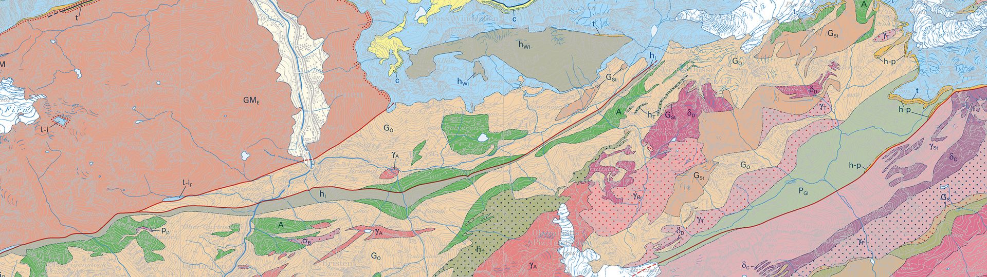Cartes géologiques spéciales