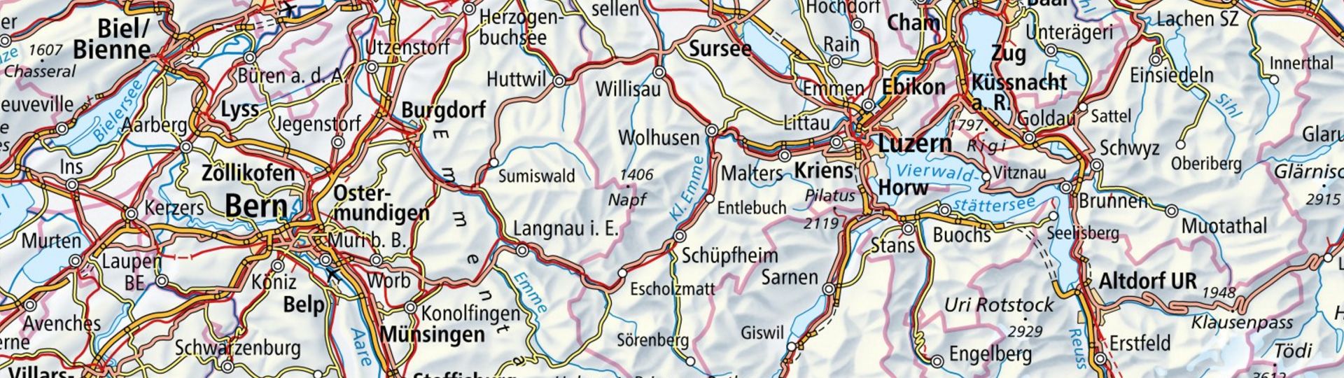 Carte nationale 1:1 million