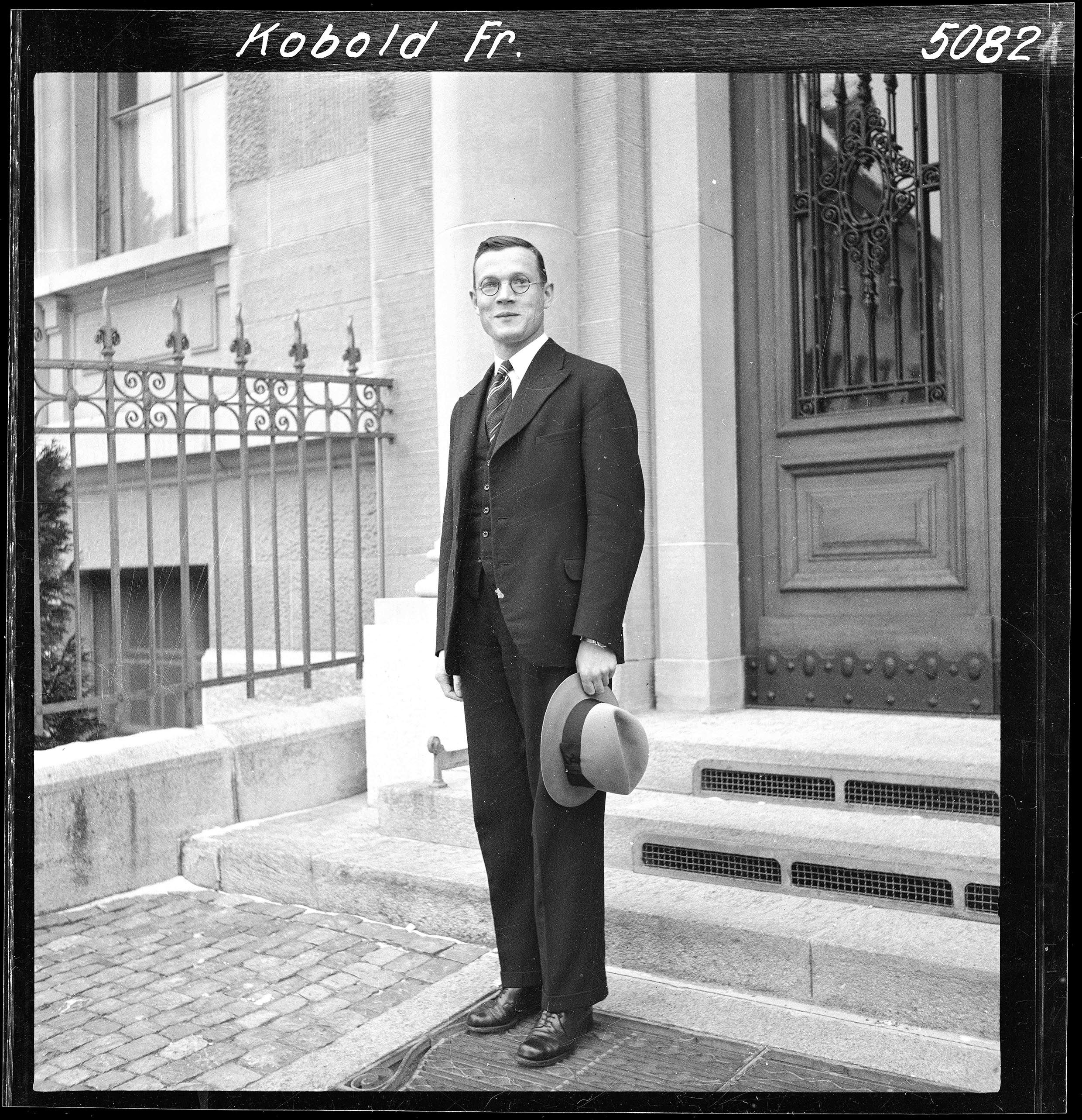 Portrait du collaborateur Fritz Kobold