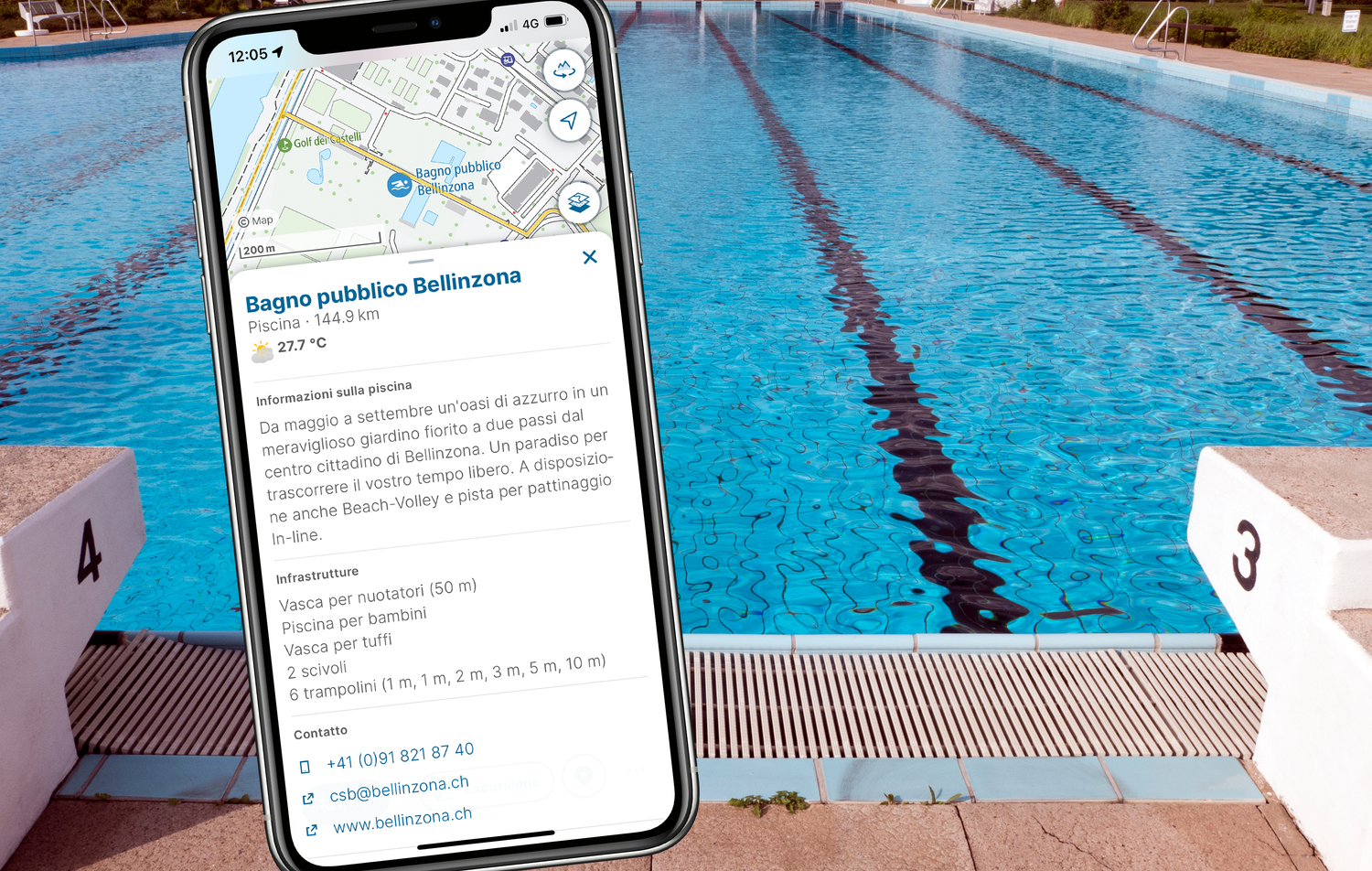 Informazioni sulle piscine