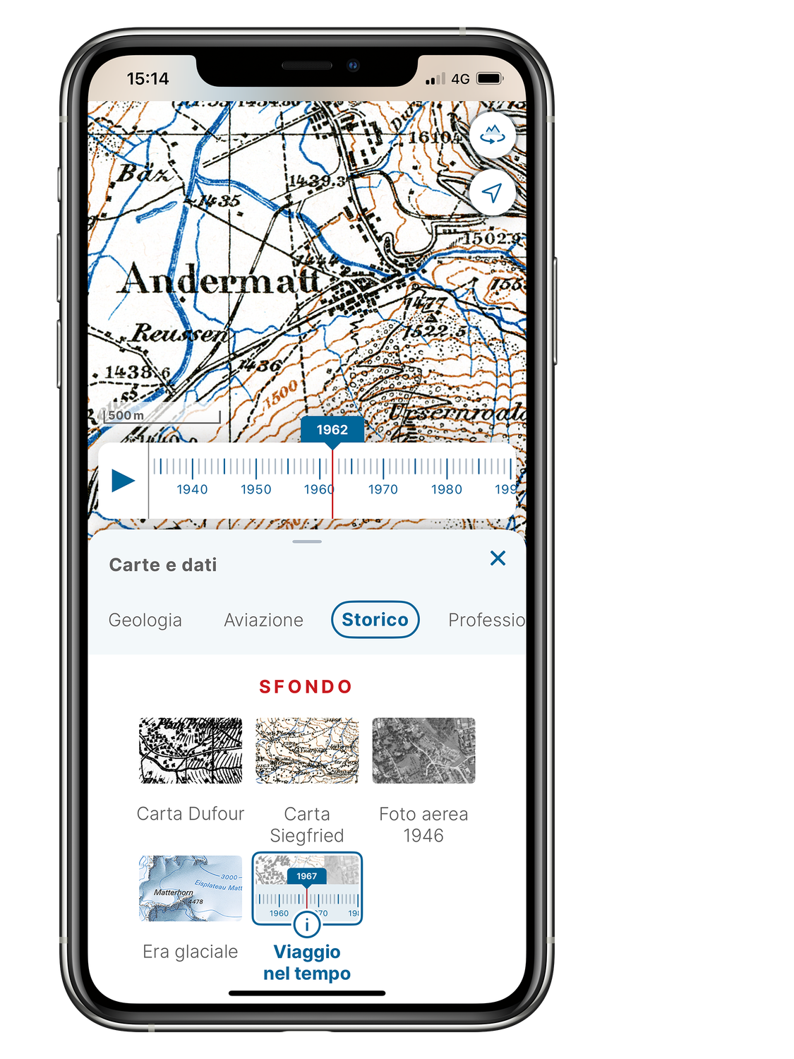 iPhone Viaggiare nel tempo 