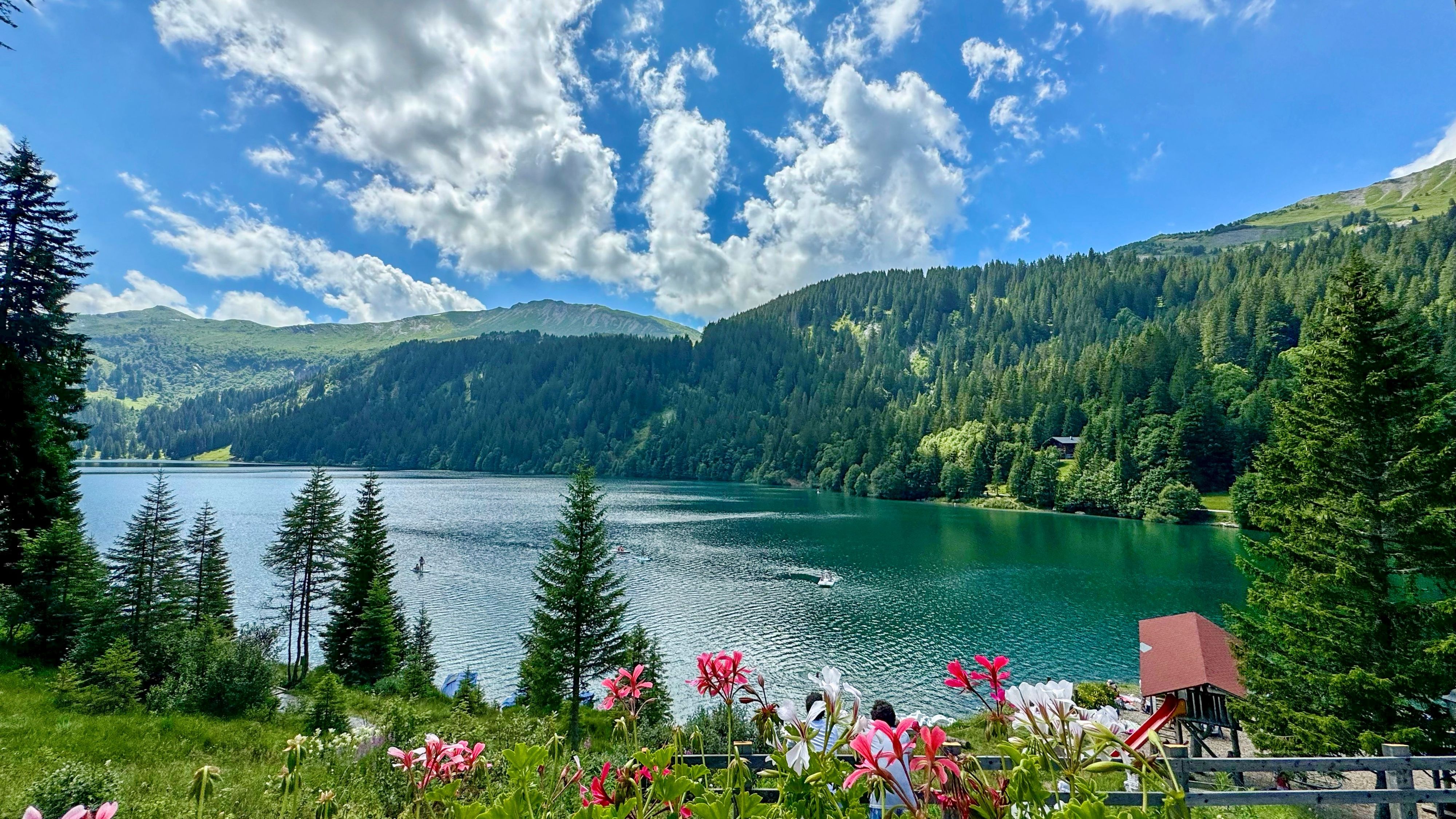 Paesaggio presso il lago d'Arnon
