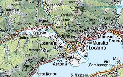 Prodotto Carta nazionale 1:200 000