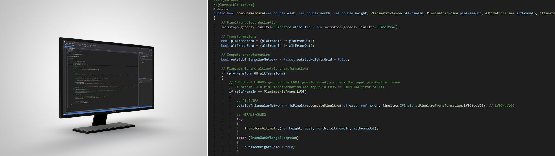  Biblioteche di programma (DLL o JAR) per software geodetici