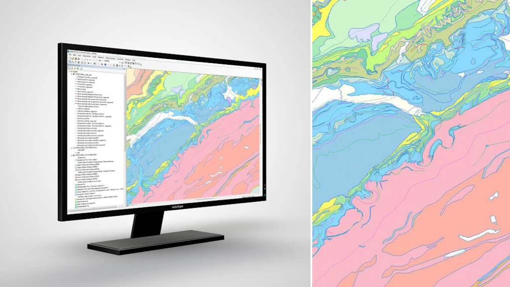 Carte vettoriale: carte vettoriale per GIS