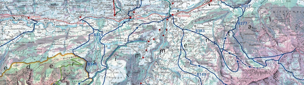 Prodotto Carte degli sport sulla neve 1:50 000