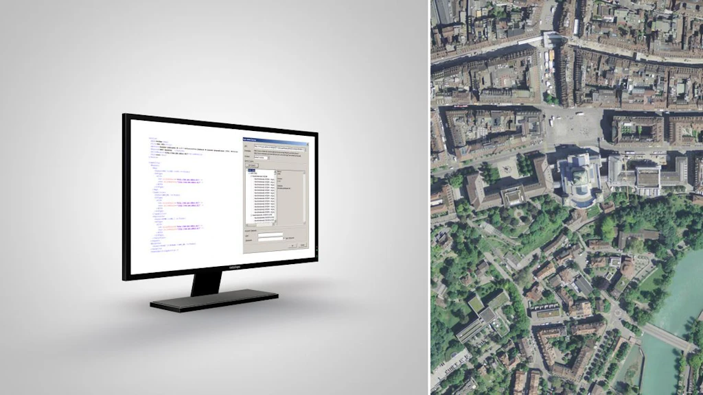 Geoservizi con i geodati di swisstopo: Numerosi geodati di swisstopo sono gratuitamente consultabili tramite i geoservizi dell'Infrastruttura federale di dati geografici (IFDG).