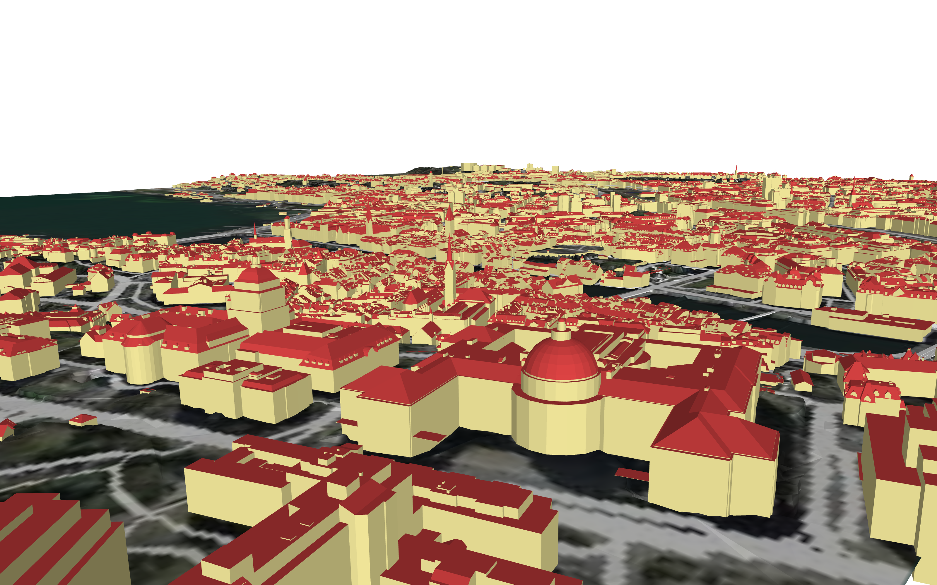 colorazione standard degli edifici a Zurigo