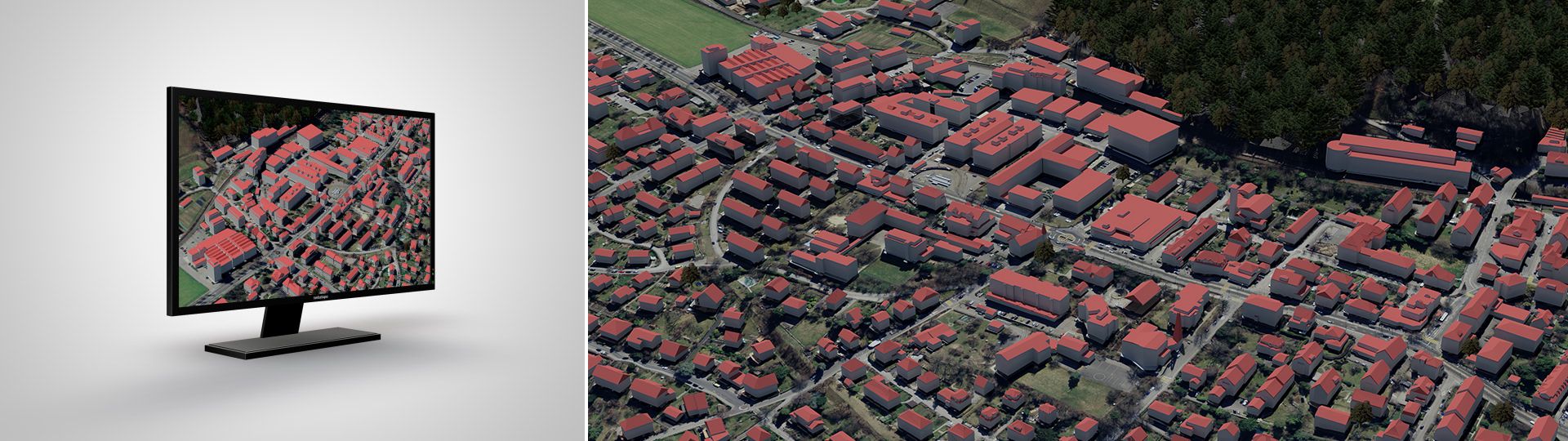 swissBUILDINGS3D 2.0: modelli degli edifici della Svizzera in 3D